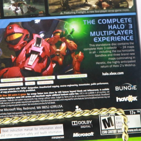 HALO3 ODST - XBOX 360 Video Game - New Hero, New Campaign, New Multiplayer. - Picture 5 of 5